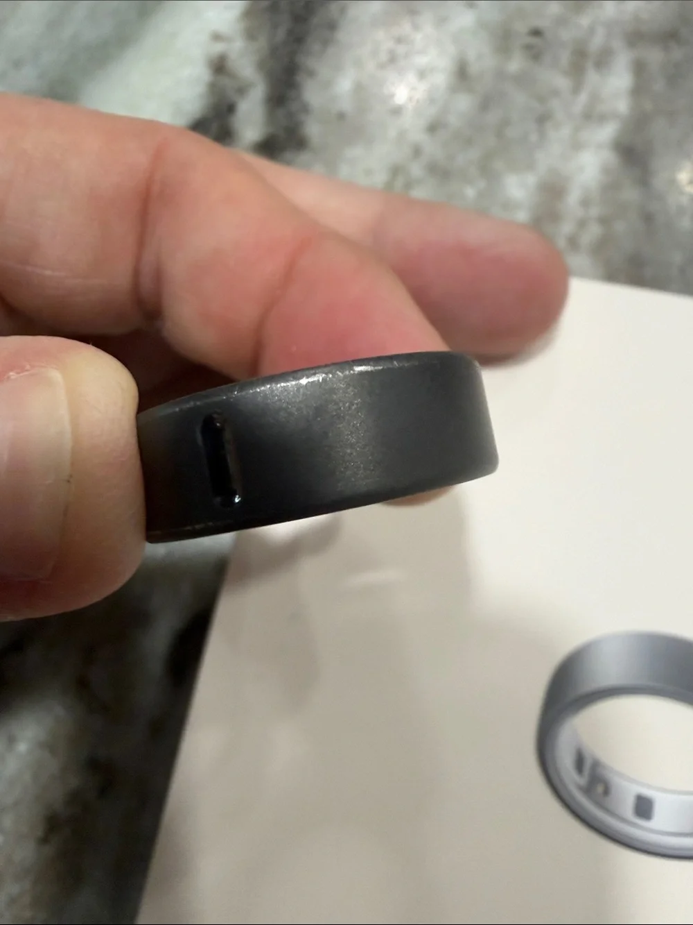 Oura Ring 4 Smart Health Ring by Oura - Size 9 stealth color